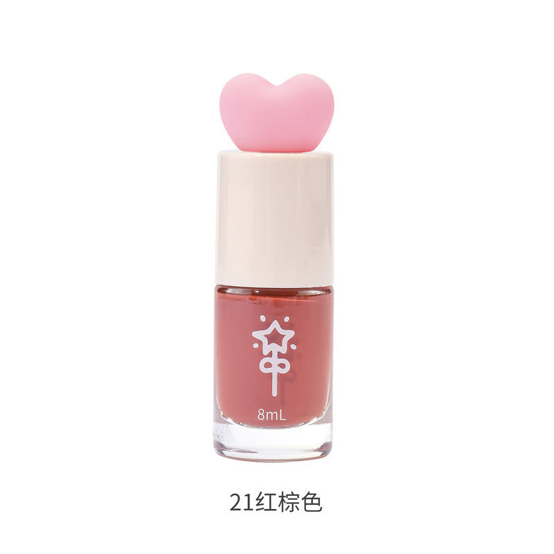 White nail polish water-based tearable whole sheet peel-off cute student new color no baking quick-drying quick-drying hot style fall and winter