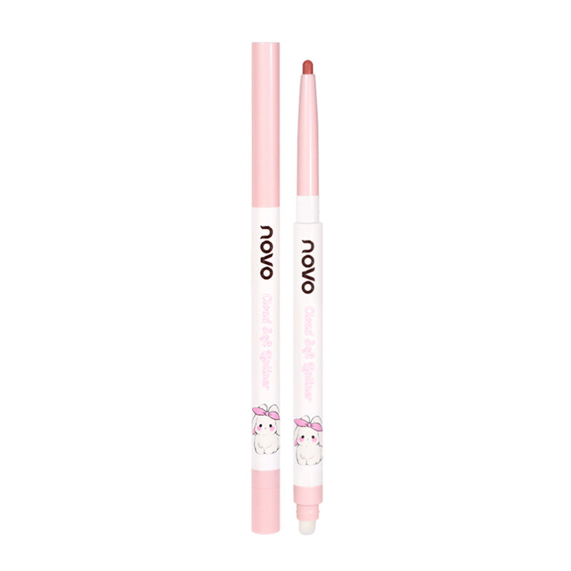Novo cloud soft sculpting double-ended lip liner - women's lip contouring, matte, waterproof, long-lasting, lip primer & lipstick base