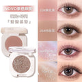 Novo smart eyes single color eyeshadow matte fine shimmer pearlescent sparkling student affordable portable cowherd eyeshadow palette