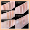 Novo makeup dynamic soft & creamy quad eyeshadow palette - matte, shimmer, and crushed diamond finishes - student-friendly, affordable earth tone eyeshadow palette wholesale
