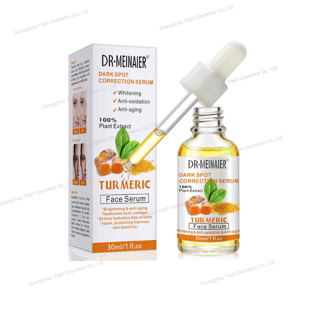 turmeric extract hydrating & firming facial serum with vitamin c & e - 30ml wholesale