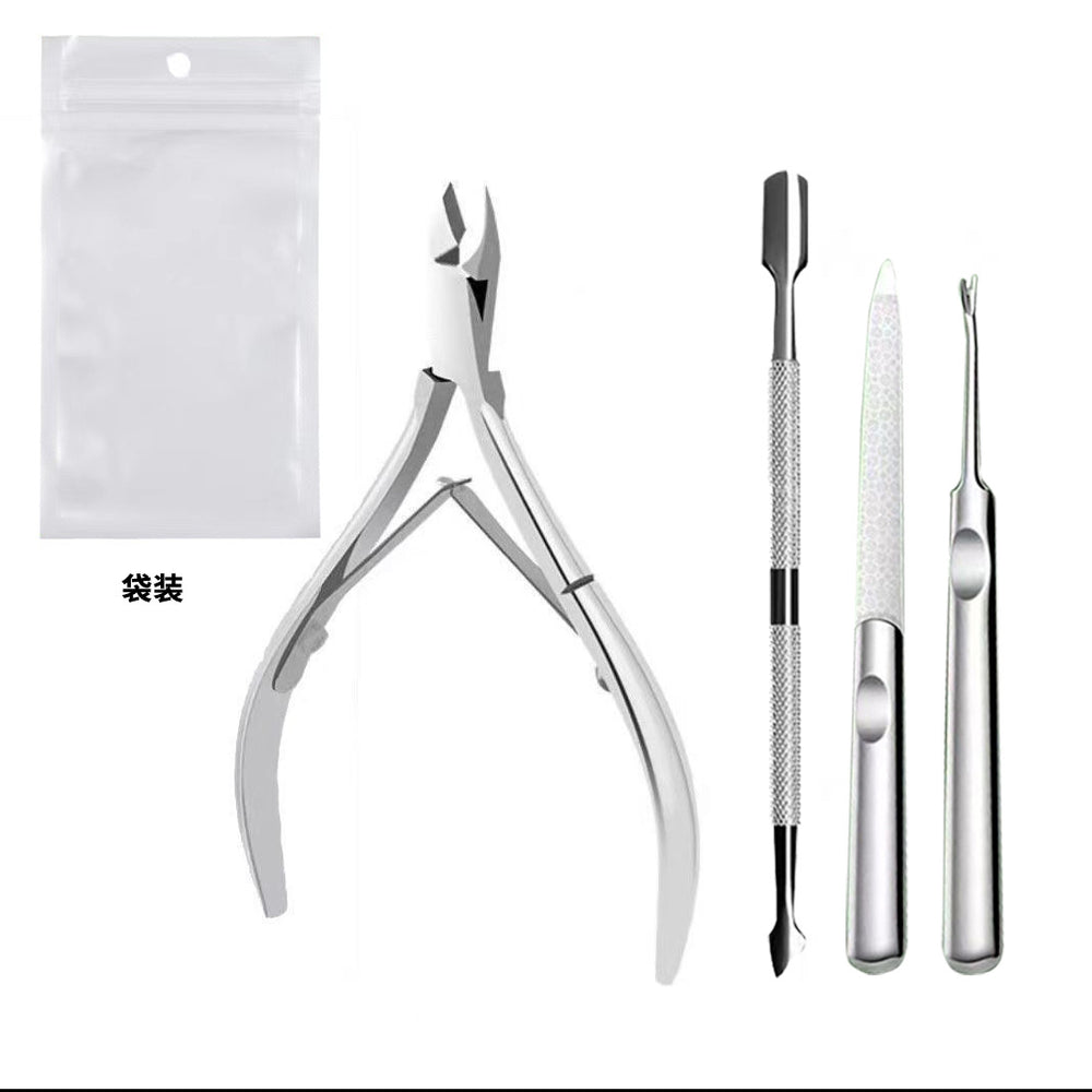 Vietnamese stainless steel cuticle nippers portable d501 finger toe dead skin remover barbed skin nippers manicure tool