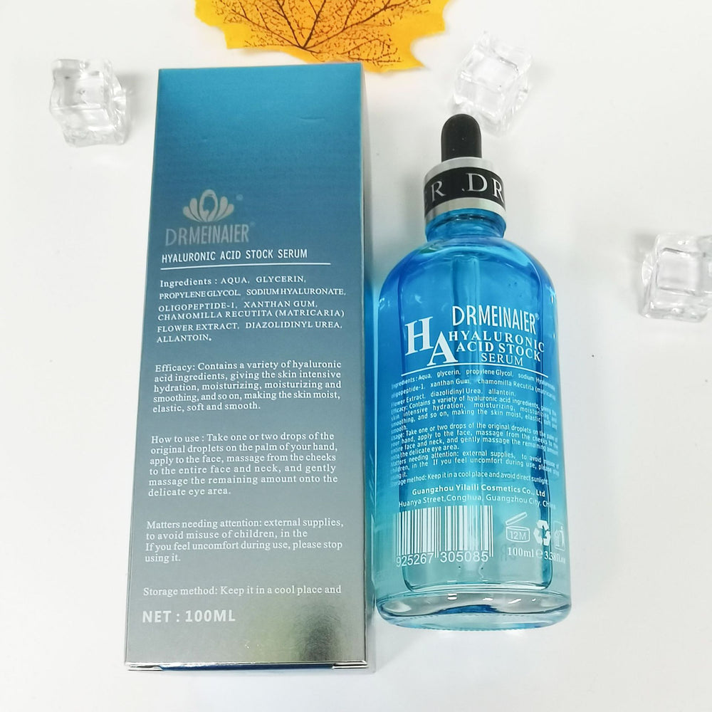 exclusive hyaluronic acid liquid essence facial hydrating and moisturizing skin care whitening serum seru