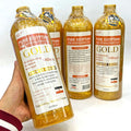 exfoliating body wash 1000ml - gold infused shower gel for all-over cleansing, silky smoothness, and hydration - wholesale for export