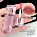 Novo translucent velvet lip glaze low saturation velvet matte matte whitening lip glaze eyeshadow blush multi-purpose cream
