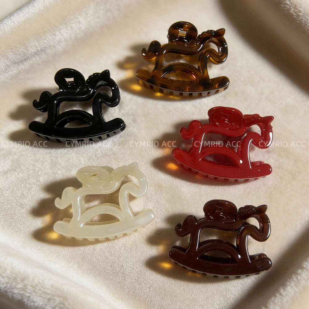 Korean style hollow pony clip for women, back of head updo claw clip, high-end shark clip, unique hair clip, new hair accessories