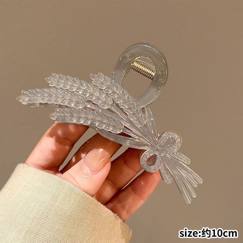 [exclusive for automatic distribution] hair clip, extra large 13cm hair clip, hair clip for back of head, hair clip