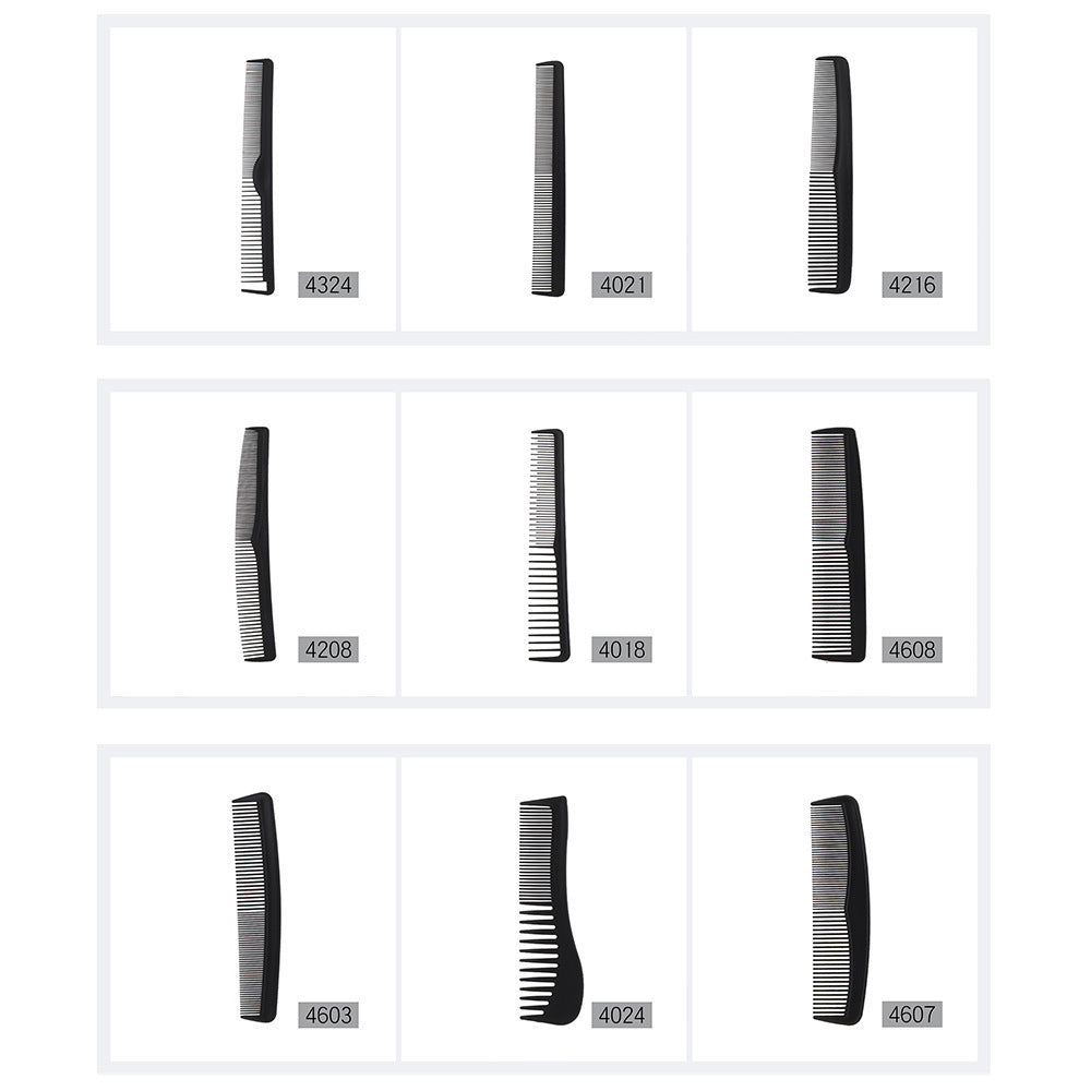 Hairdressing comb cross-border various combs barber shop special comb pointed tail dual-purpose oil head comb can be printed with logo and fixed color