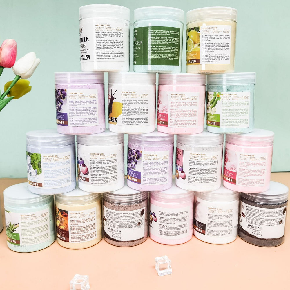 explosive petal bath salt ball bath ball nourishing and moisturizing skin instant bath salt bath ball bath powder 350g