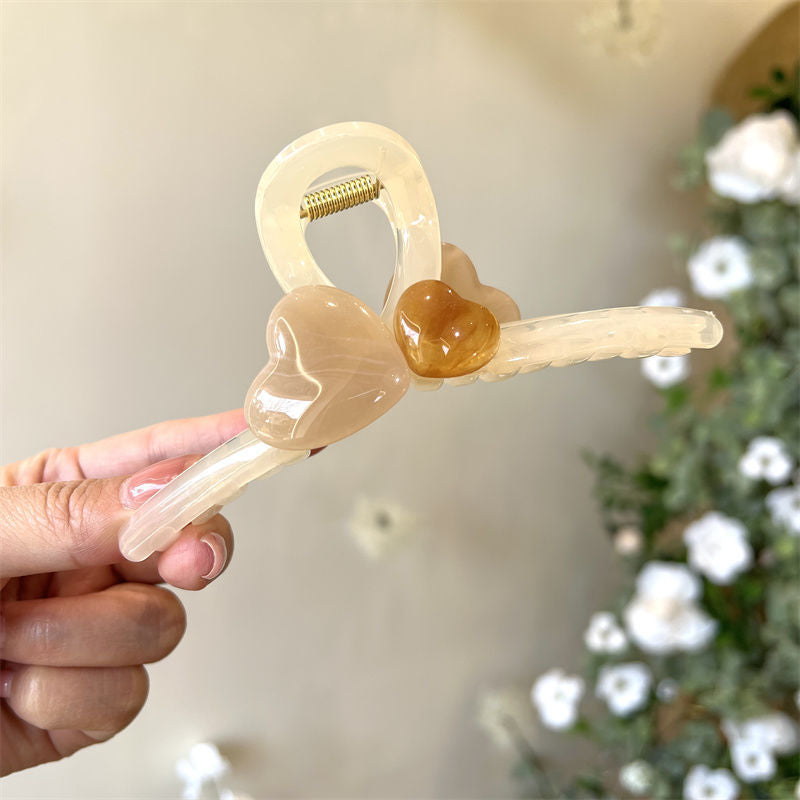 Cute cartoon claw clip for women, 2025 summer new arrival, high-end style, back of head elegant hair styling clip, animal hair clip for women