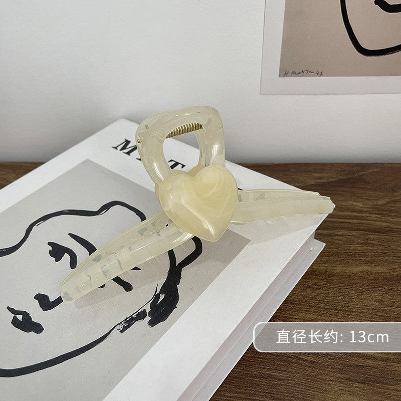 [exclusive for automatic distribution] hair clip, extra large 13cm hair clip, hair clip for back of head, hair clip