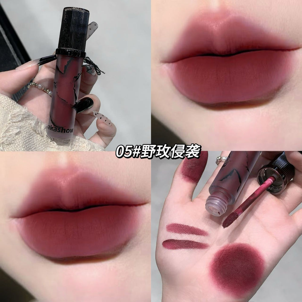 Kakashow youyan fantasy matte lip mud women's velvet matte matte not easy to fade non-stick cup no makeup whitening lip glaze