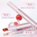 Novo glazed mirror solid lip gloss - hydrating, moisturizing, plumping, dewy, mirror finish, student-friendly, whitening, affordable lipstick