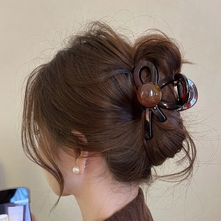 Inspopular same style hair clip summer accessories shark clip large high-end 2025 new clip hair accessories
