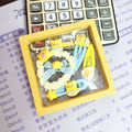 No. 1 cute bear yellow hair tie bow style (boxed)