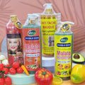 fruit fragrance molato shower gel scrub, blackening shower gel, cleansing, moisturizing and brightening soap 1000ml