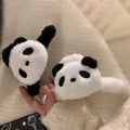 Fall and winter gripper cute cartoon animal stuffed hair clip for women's back head plate hair clip large panda shark clip hair clip
