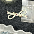 Ankola red bow side hair clip for women bangs broken hair clip classy one-word clip hair clip cute hair accessories