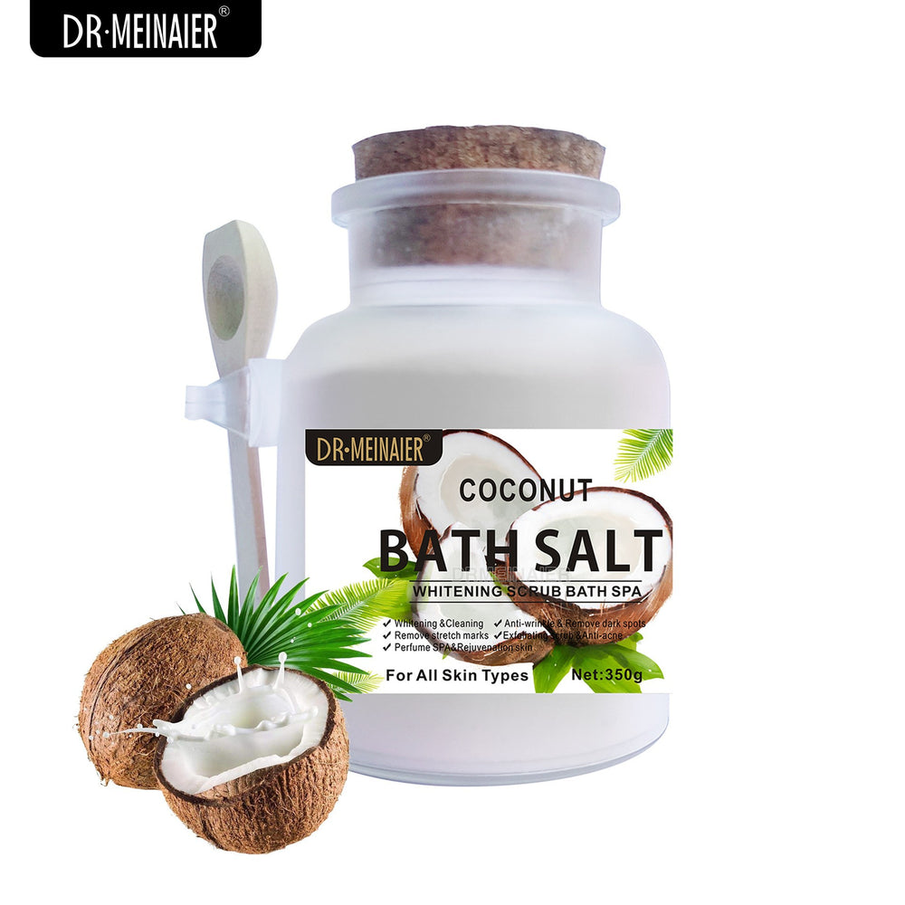 milk crystal coarse salt bath salt exfoliating sea salt to remove chicken skin scrub salt 350g foreign trade wholesale