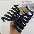 Lazy style abs elegant gripper retro ponytail fashion large neutral hair volume gripper women's hair clip