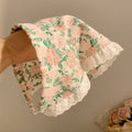 Headscarf women's headband summer cute sweet girl lace triangle scarf hairband french style tie-up photo prop square scarf headwear