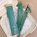 Xixi waterproof long-lasting double-ended eyebrow pencil, ultra-fine head, extremely small triangular roots, clear wild eyebrows, no smudging