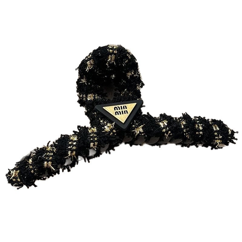 Xiaoxiangfeng stuffed gripper hair accessories large new arrivalfrenchclassy sense of the back of the head hair shark clip hairpin headwear