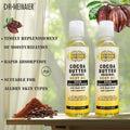 cocoa butter 200ml natural moisturizing botanical oil argan oil for face, body, hair, and massage - wholesale
