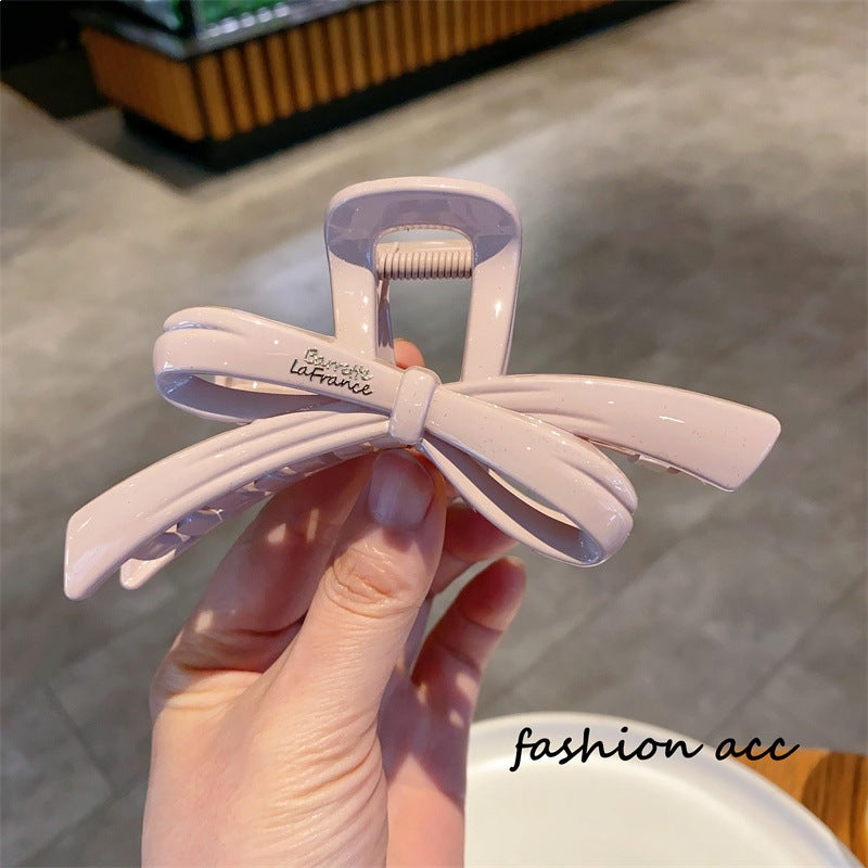 Frenchclassy polka dot golden gripper for women's back of head hair shark clip large elegance hairpin hairpin headwear