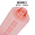 500ml translucent pink lotion pet plastic bottle shampoo and shower gel bottle lotion refill empty bottle