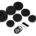 New arrival: cross-border hot-selling donut hair bun maker & hair accessory set - korean & japanese style hair accessories, bridal braiding kit