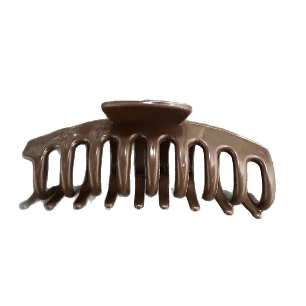 Soft silicone shark clip security hair clip back of head clip female anti-fall 2025new arrival ponytail clip headwear