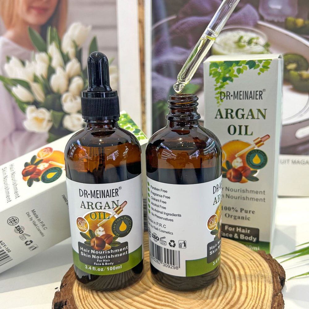 compound argan oil 100ml - hair, face, body spa - moroccan argan oil skincare - wholesale for export