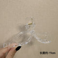 Glossy collar transparent color-11cm