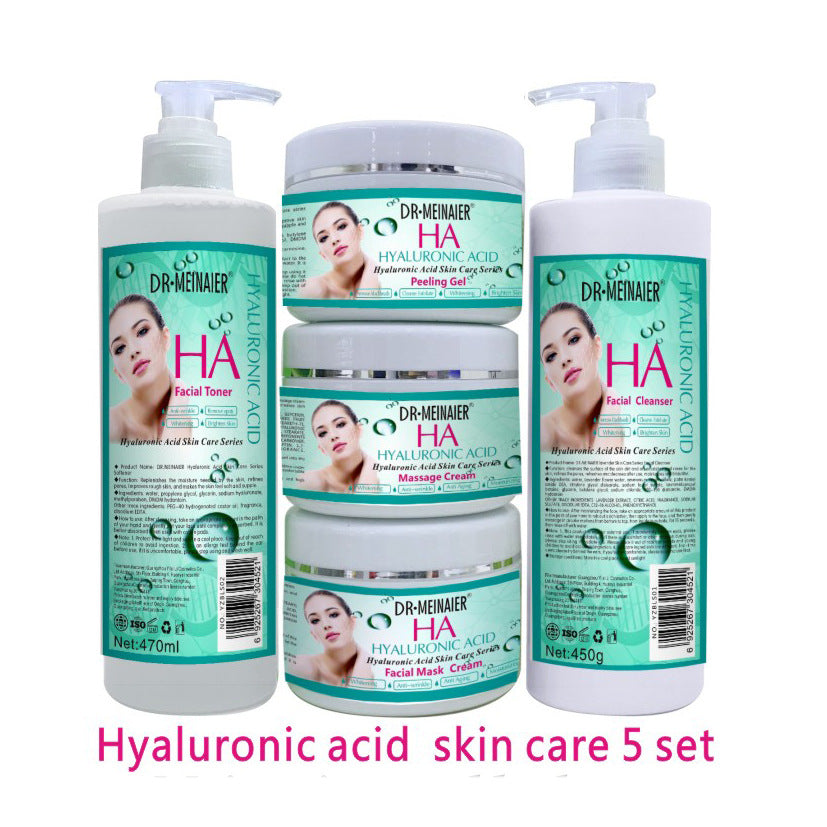 red pomegranate beauty salon skincare set - 5-piece massage skincare kit - wholesale for export