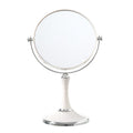 Desktop double-sided mirror - home bedroom magnifying mirror - dorm room mirror - plastic storage - household glass makeup mirror
