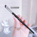 Sickle eyeliner brush, flat bevel blade eyeliner brush, eye and face down to lying silkworm brush, eyebrow brush, eye makeup brush, portable