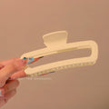 Extra large hair clip, large hair clip, back of head, hair clip, thick hair, square frosted shark clip, headwear