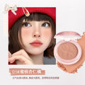 Wodwod crystal clear light embossed blush - natural nude makeup, brightening, matte contouring rouge