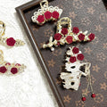 Ancient style classyelegant metal rose flower hair clip for women, back of head flower hair clip, shark clip, headwear