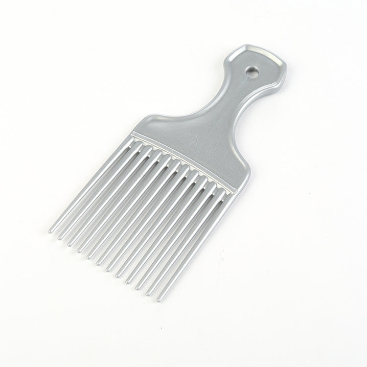 Retro oil head comb fashion oil head comb colorful oil head comb salon hair styling comb tool printed logo
