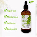 green tea bamboo leaf green essence 100ml dilute fine lines, hydrating and firming facial serum original solution export
