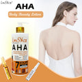 english aha fruit acid body essence lotion skin tone correction to remove melanin, more moisturizing and more moisturizing export
