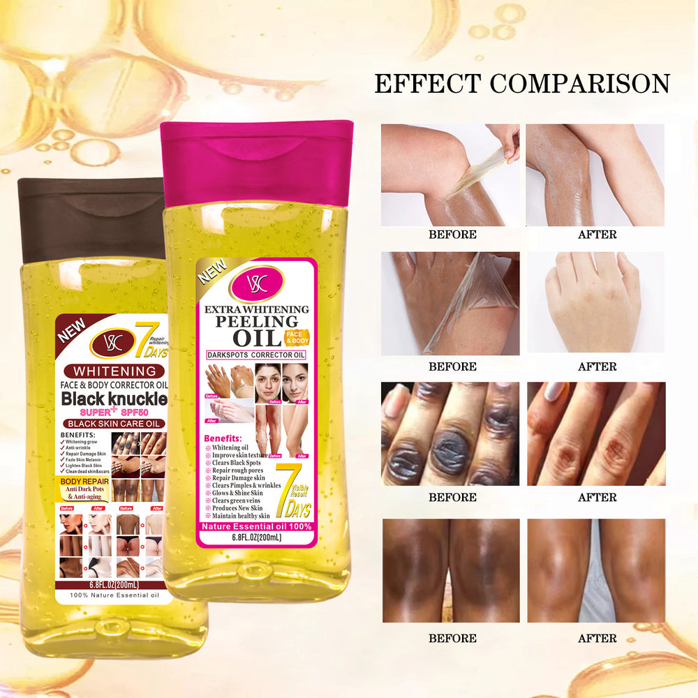 turmeric oil face & body moisturizing vb oil ve massage oil dark spot corrector brightening joint oil 200ml - for export