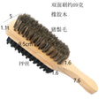 bristle beard brush head brush broken hair brush hairdressing hair brush soft bristle wooden handle neck brush cleaning brush hairdressing supplies