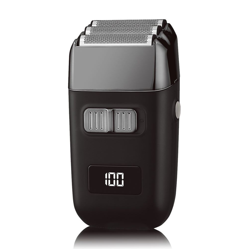 [downstream hot sale] new reciprocating electric shaver men's home 3-blade whitening device lcd digital display