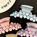 Flower clip large shark clip 2024 new arrivalclassy women's back of head clip headwear hair clip high quality