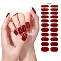 Zhengxiang factory customized no-bake gel nail art stickers solid color european and american photo lamp nail stickers amazon foreign trade wholesale