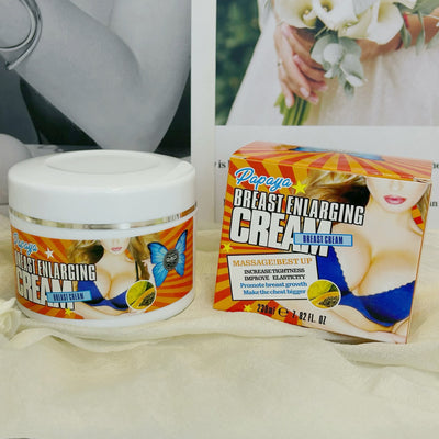 papaya plump breast massage cream, breast beauty cream, care, moisturizing and firming, export wholesale