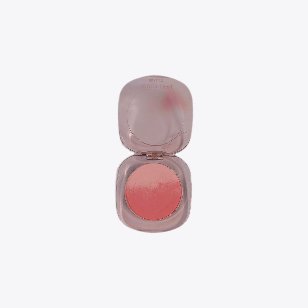 Muge leen bubble gradient blush - flattering shades for a natural, nude look. matte & shimmer finishes. affordable rouge